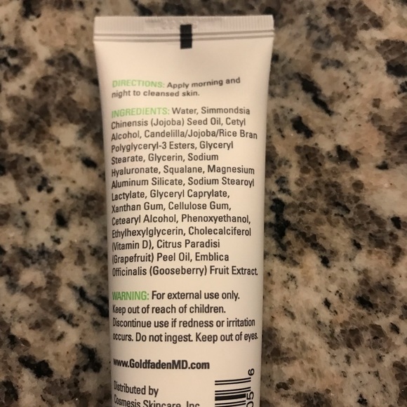 NWT moisturizer- Dr. Goldfaden MD - Picture 2 of 2